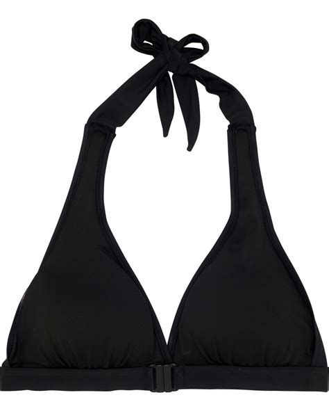 triangel bikini oberteil schwarz|Schwarze Triangel